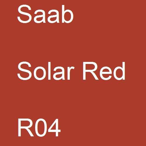 Saab, Solar Red, R04.